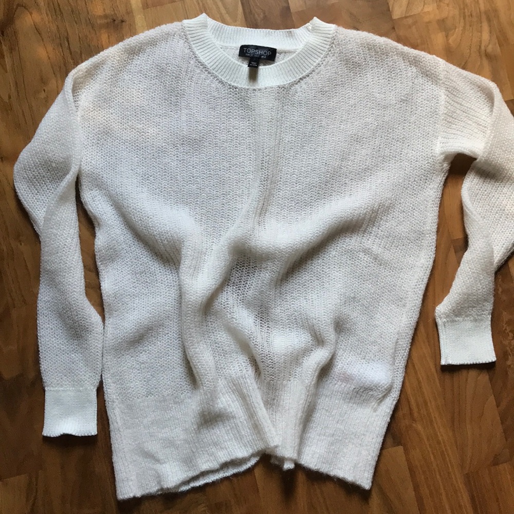 TOPSHOP CREW NECK SWEATER  NWOT